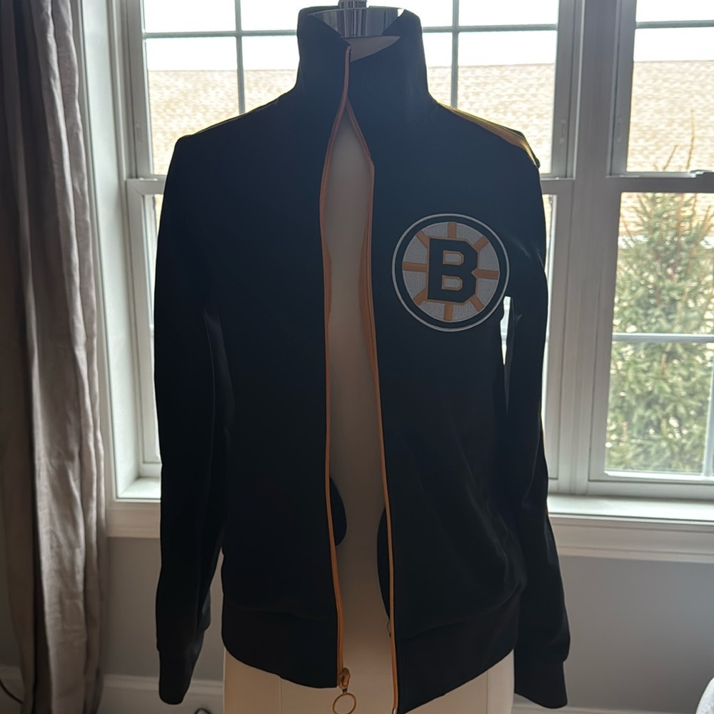 Boston Bruins Zip Up Jacket Size Medium